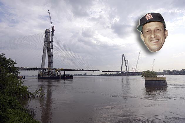 Half of New Mississippi River Bridge Named for Stan Musial