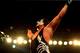 09 Oct 2000: Sting celebrates after defeating Mike Sanders after their bout at the World Chamionship Wrestling ''Thunder Down Under'' night at the Sydney Entertainment Centre, Sydney, Australia. Mandatory Credit: Scott Barbour/ALLSPORT