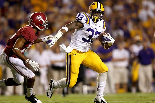 LSU Running Back Jeremy Hill Given Curfew, Other Conditions on Probation