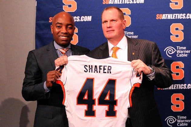 Syracuse Football Coach Scott Shafer Addresses His Special Teams