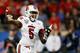 NEW ORLEANS, LA - JANUARY 02: Teddy Bridgewater #5 of the Louisville Cardinals looks to pass against the Florida Gators during the Allstate Sugar Bowl at Mercedes-Benz Superdome on January 2, 2013 in New Orleans, Louisiana. (Photo by Kevin C. Cox/Getty Images)