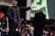 LONDON - DECEMBER 18: Arsenal Manager Arsene Wenger (L) and Chelsea Manager Jose Mourinho (R) give instructions from the sidelines during the Barclays Premiership match between Arsenal and Chelsea at Highbury on December 18, 2005 in London, England. (Photo by Ben Radford/Getty Images)