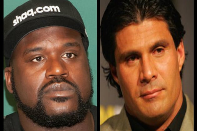 Shaq and Jose Canseco Twitter War Erupts, Possible MMA Fight in the Works