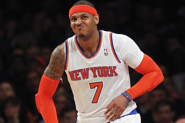 Carmelo Anthony Thanks Globe Writer for MVP Vote