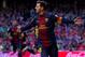 BILBAO, SPAIN - APRIL 27: Lionel Messi of FC Barcelona celebrates scoring their opening goal during the La Liga match between Athletic Club de Bilbaoand FC Barcelona at San Mames Stadium on April 27, 2013 in Bilbao, Spain. (Photo by Gonzalo Arroyo Moreno/Getty Images)
