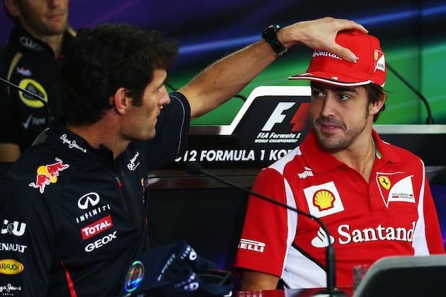 Alonso and Webber's Close Rapport