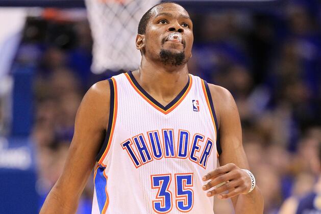Kevin Durant Says Thunder Won't Panic After Game 2 Loss to Grizzlies