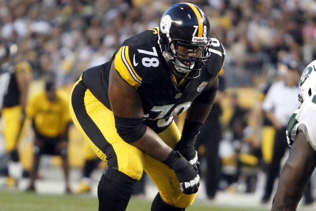 Max Starks Visiting with Tackle-Needy San Diego Chargers