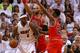 If Chicago played with heart in Game 1, what part of the body did it use in Game 2?