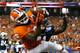 ATLANTA, GA - SEPTEMBER 01: DeAndre Hopkins #6 of the Clemson Tigers pulls in this touchdown reception against Chris Davis #11 of the Auburn Tigers at Georgia Dome on September 1, 2012 in Atlanta, Georgia. (Photo by Kevin C. Cox/Getty Images)