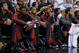 MIAMI, FL - MAY 08: The Chicago Bulls bench looks on during Game Two of the Eastern Conference Semifinals of the 2013 NBA Playoffs against the Miami Heat at American Airlines Arena on May 8, 2013 in Miami, Florida. NOTE TO USER: User expressly acknowledges and agrees that, by downloading and or using this photograph, User is consenting to the terms and conditions of the Getty Images License Agreement. (Photo by Mike Ehrmann/Getty Images)