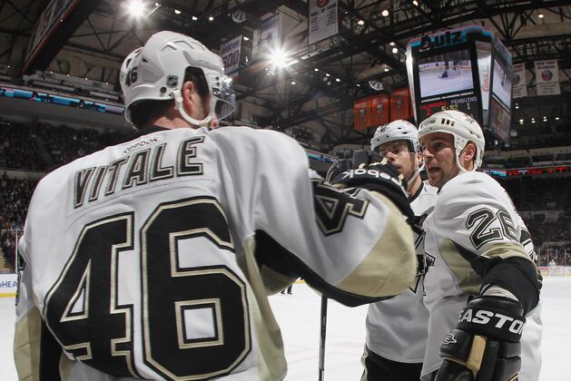 Vitale, Kennedy to Draw in for Pens; Martinek Likely for Isles