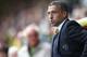 NORWICH, ENGLAND - MAY 04: Chris Hughton the manager of Norwich City during the Barclays Premier League match between Norwich City and Aston Villa at Carrow Road on May 04, 2013 in Norwich, England. (Photo by Mark Thompson/Getty Images)