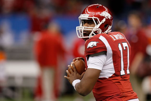 Ex-Arkansas QB Brandon Mitchell Reportedly Considering Transfer to Michigan