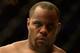 Apr 20, 2013; San Jose, CA, USA; Daniel Cormier prepares to fight against Frank Mir (not pictured) during the heavyweight bout of the UFC on Fuel TV at HP Pavilion. Mandatory Credit: Kyle Terada-USA TODAY Sports