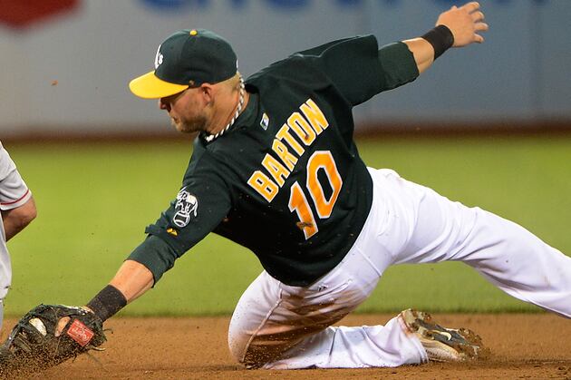 Barton Brings Superb Glove to the Bigs