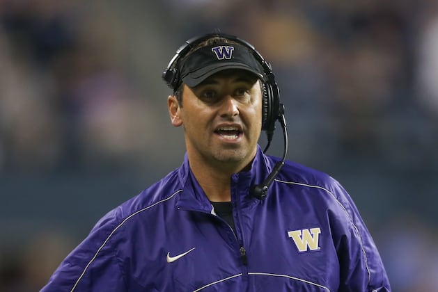 Washington Coach Steve Sarkisian