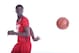 April 3, 2013; Chicago, IL, USA; McDonald's All American forward Andrew Wiggins (22) poses for portraits before the 36th McDonalds All American Games to be played at the United Center. Mandatory Credit: Brian Spurlock-USA TODAY Sports