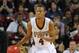 Jan 25, 2012; Starkville, MS, USA; Mississippi State Bulldogs guard Rodney Hood (4) carries the ball up the court during the game against the LSU Tigers at the Humphrey Coliseum. Mississippi State Bulldogs defeated the LSU Tigers 76-71. Mandatory Credit: Spruce Derden-USA TODAY Sports