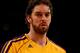 LOS ANGELES, CA - APRIL 17: Pau Gasol of the Los Angeles Lakers warms up for the game with the Houston Rockets at Staples Center on April 17, 2013 in Los Angeles, California. The Lakers won 99-95 in overtime. NOTE TO USER: User expressly acknowledges and agrees that, by downloading and or using this photograph, User is consenting to the terms and conditions of the Getty Images License Agreement. (Photo by Stephen Dunn/Getty Images)
