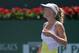 Mar 17, 2013; Indian Wells, CA, USA; Caroline Wozniacki (DEN) during her final match against Maria Sharapova (RUS) in BNP Paribas Open at the Indian Wells Tennis Garden. Sharapova won 6-2, 6-2. Mandatory Credit: Jayne Kamin-Oncea-USA TODAY Sports