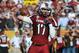 TAMPA, FL - JANUARY 01: Quarterback Dylan Thompson #17 of the South Carolina Gamecocks sets to pass against the Michigan Wolverines in the Outback Bowl January 1, 2013 at Raymond James Stadium in Tampa, Florida. South Carolina won 33 - 28. (Photo by Al Messerschmidt/Getty Images)