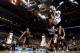 AUBURN HILLS, MI - MARCH 21: D.J. Stephens #30 of the Memphis Tigers dunks on Matthew Dellavedova #4 of the St. Mary's Gaels in the second half during the second round of the 2013 NCAA Men's Basketball Tournament at at The Palace of Auburn Hills on March 21, 2013 in Auburn Hills, Michigan. (Photo by Gregory Shamus/Getty Images)