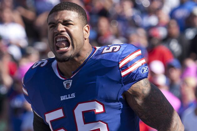 Shawne Merriman Trying American Ninja Warrior