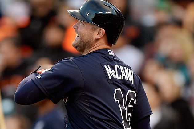 McCann Drives in 3 as Braves Beat Giants 6-3