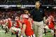 ATLANTA, GA - DECEMBER 01: Head coach Mark Richt of the Georgia Bulldogs pats quarterback Aaron Murray #11 on the head as the team warms up before the start of their SEC Championship Game against the Alabama Crimson Tide at the Georgia Dome on December 1, 2012 in Atlanta, Georgia. (Photo by Kevin C. Cox/Getty Images)