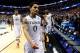 WASHINGTON, DC - MARCH 28: Shane Larkin #0 of the Miami (Fl) Hurricanes walks off of the court after losing to the Marquette Golden Eagles during the East Regional Round of the 2013 NCAA Men's Basketball Tournament at Verizon Center on March 28, 2013 in Washington, DC. (Photo by Rob Carr/Getty Images)