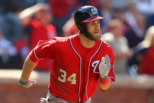 Harper out of Starting Lineup vs. Cubs