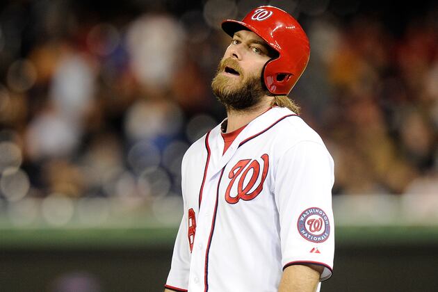 Werth Heading to DL, Harper out After Minor Foot Operation