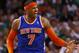 Carmelo Anthony is attempting to lead the Knicks to his first NBA Finals appearance.
