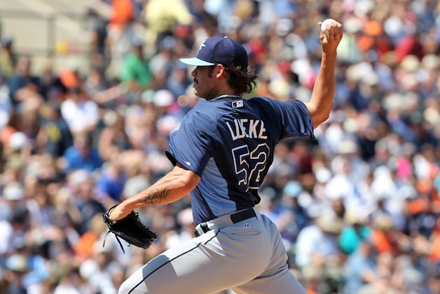 Rays' Callup Lueke Seeks Better Results