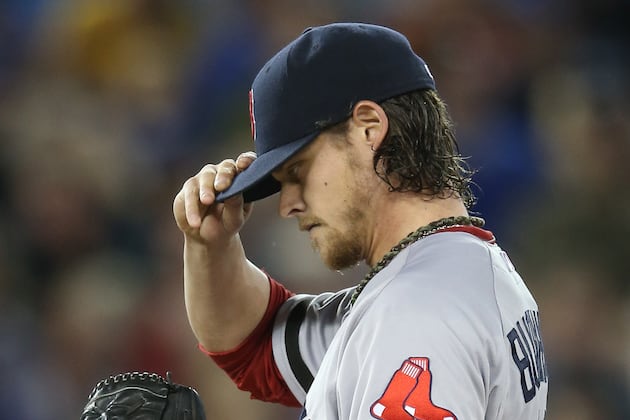 Red Sox-Blue Jays in Rain Delay