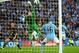 LONDON, ENGLAND - MAY 11: Ben Watson of Wigan Athletic (L) heads the ball past Joe Hart of Manchester City to score their first goal during the FA Cup with Budweiser Final between Manchester City and Wigan Athletic at Wembley Stadium on May 11, 2013 in London, England. (Photo by Shaun Botterill/Getty Images)