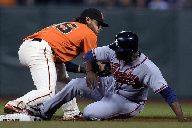 Giants 10, Braves 1