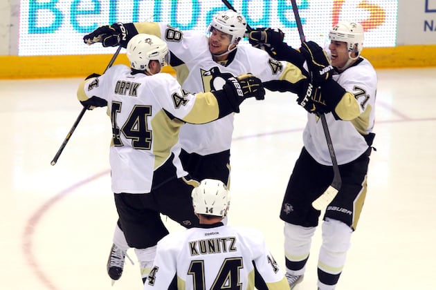Orpik Scores in OT as Pens Knock out Isles