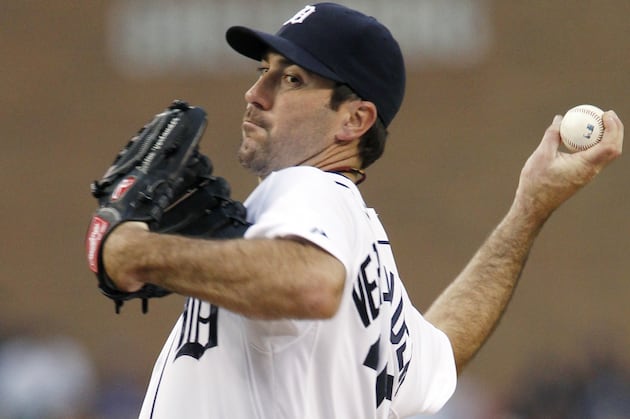 Verlander Erratic Early; Indians Hold off Tigers