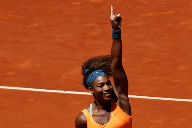 Serena Williams Defeats Maria Sharapova to Win Madrid Open Final