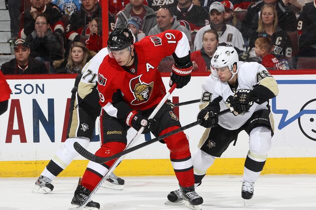 Spezza Joins Senators Teammates for Practice