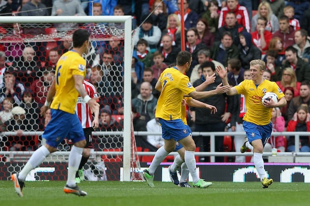 Sunderland 1 Southampton 1: Match Report