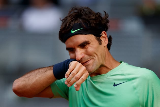 Practice Court Beckons for Federer After Madrid Defeat
