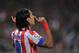 MADRID, SPAIN - NOVEMBER 25: Radamel Falcao of Club Atletico de Madrid celebrates after scoring his team's opening goal during the La Liga match between Club Atletico de Madrid and Sevilla FC at Vicente Calderon Stadium on November 25, 2012 in Madrid, Spain. (Photo by Denis Doyle/Getty Images)
