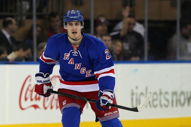 Chris Kreider in for Rangers in Game 6 vs. Capitals