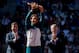 MADRID, SPAIN - MAY 12: Rafael Nadal of Spain holds his trophy aloft after winning his final match against Stanislas Wawrinka of Switzerland on day nine of the Mutua Madrid Open tennis tournament at the Caja Magica on May 12, 2013 in Madrid, Spain. (Photo by Gonzalo Arroyo Moreno/Getty Images)