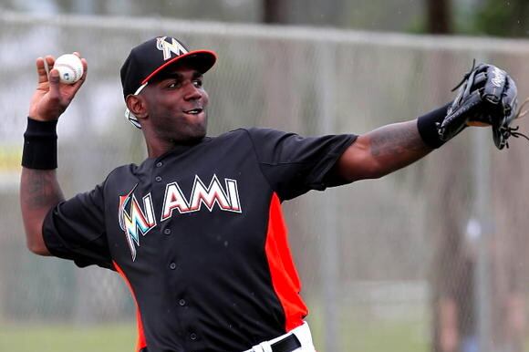 Miami Marlins Rookie Outfielder Marcell Ozuna Putting Strong...
