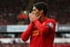 LIVERPOOL, ENGLAND - APRIL 07: Luis Suarez of Liverpool reacts during the Barclays Premier League match between Liverpool and West Ham United at Anfield on April 7, 2013 in Liverpool, England. (Photo by Alex Livesey/Getty Images)