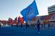 BOISE, ID - SEPTEMBER 24: The Boise State Broncos flag is run onto the field before the game against the Tulsa Golden Hurricane at Bronco Stadium on September 24, 2011 in Boise, Idaho. (Photo by Otto Kitsinger III/Getty Images)